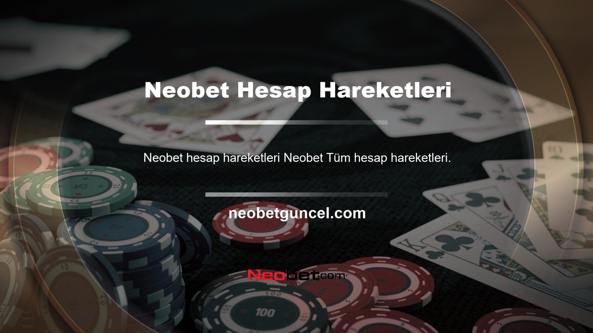 İlk olarak, bölgedeki Neobet saat bölgesini seçmek mümkün olabilir